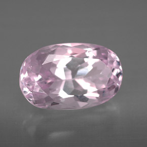 Kunzita rosa natural de 5,36 ct, corte óvalo, VVS-VS