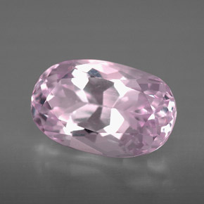 Kunzita rosa natural de 5,36 ct, corte óvalo, VVS-VS