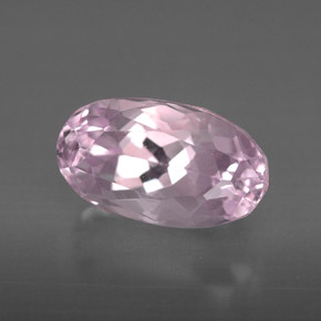 Kunzita rosa natural de 4,04 ct, corte óvalo, VS