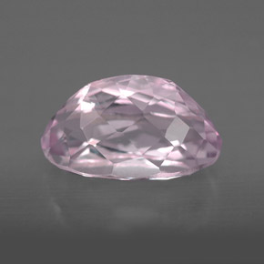 Kunzita rosa natural de 4,04 ct, corte óvalo, VS