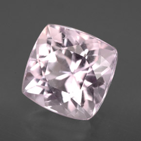 Kunzita Rosa natural de 6.51 ct, Corte Cojín, VS