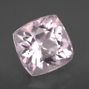 Kunzita Rosa natural de 6.51 ct, Corte Cojín, VS