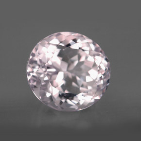 Kunzita Rosa natural de 8.90 ct, Corte Óvalo, VVS-VS