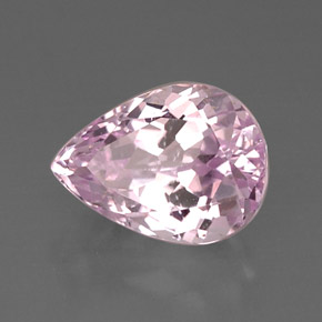 Kunzita Rosa natural de 8.81 ct, En forma de pera, IF