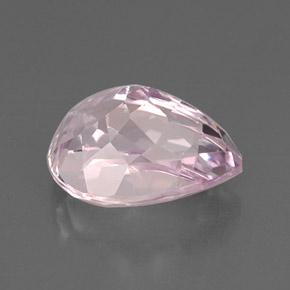Kunzita Rosa natural de 8.81 ct, En forma de pera, IF