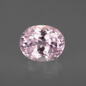 Kunzita rosa natural de 2,68 ct, corte óvalo, VVS-VS