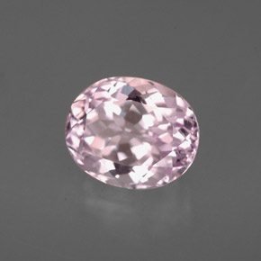 Kunzita rosa natural de 2,68 ct, corte óvalo, VVS-VS