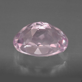 Kunzita rosa natural de 5,64 ct, corte óvalo, VVS