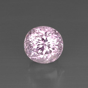 Kunzita rosa natural de 5,33 ct, corte óvalo, VVS