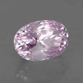 Kunzita rosa natural de 5,46 ct, corte óvalo, VVS-VS