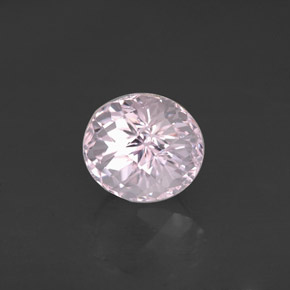 Kunzita rosa natural de 4,03 ct, corte óvalo, VVS-VS