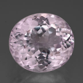 Kunzita rosa natural de 7,60 ct, corte óvalo, VVS