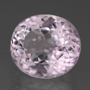Kunzita rosa natural de 7,60 ct, corte óvalo, VVS