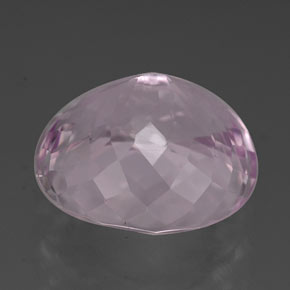 Kunzita rosa natural de 7,60 ct, corte óvalo, VVS