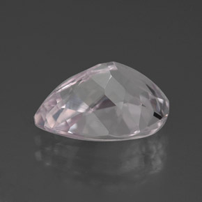 Kunzita rosa natural de 5,12 ct, en forma de pera, VVS