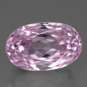 Kunzita rosa natural de 8,16 ct, corte óvalo, VVS