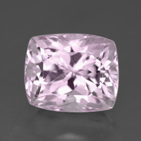 Kunzita Rosa natural de 5.71 ct, Corte Cojín, VVS-VS
