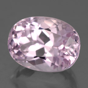 Kunzita rosa natural de 8,54 ct, corte óvalo, VS-SI