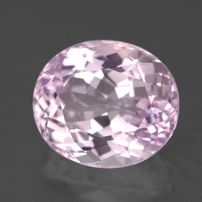 Kunzita rosa natural de 7,93 ct, corte óvalo, VVS-VS