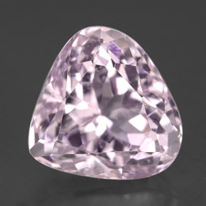 Kunzita rosa natural de 10,89 ct, en forma de pera, VS-SI