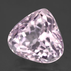 Kunzita rosa natural de 10,89 ct, en forma de pera, VS-SI