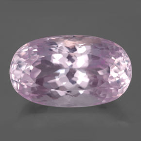 Kunzita Rosa natural de 14.70 ct, Corte Óvalo, VVS-VS