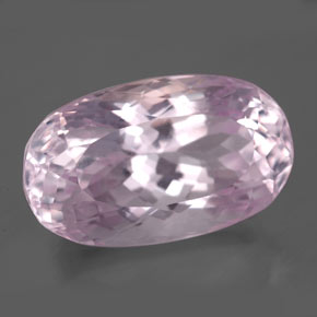 Kunzita Rosa natural de 14.70 ct, Corte Óvalo, VVS-VS
