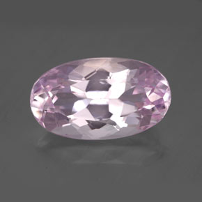 Kunzita rosa natural de 8,71 ct, corte óvalo, VVS