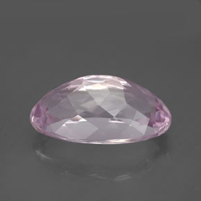 Kunzita rosa natural de 8,71 ct, corte óvalo, VVS