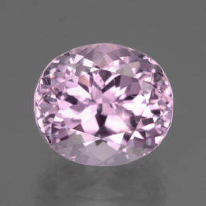 Kunzita Rosa natural de 12.18 ct, Corte Óvalo, VS