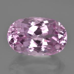 Kunzita rosa natural de 17,07 ct, corte óvalo, VVS-VS