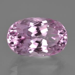 Kunzita rosa natural de 17,07 ct, corte óvalo, VVS-VS