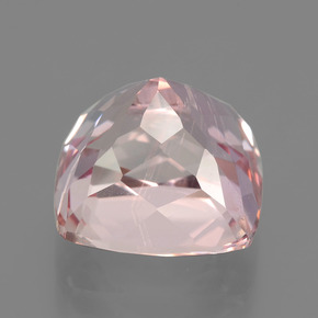Kunzita rosa natural de 10,26 ct, corte cojín, VS