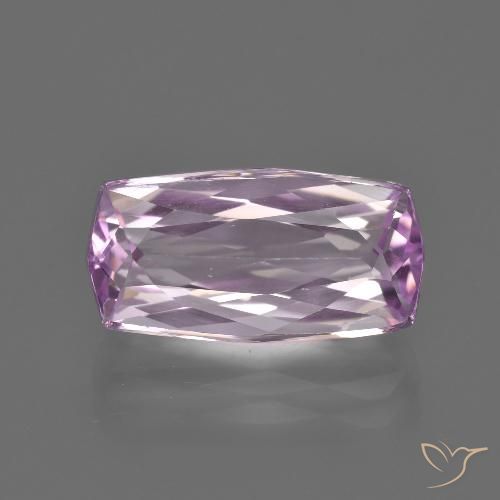 Kunzita Tono rosado cereza natural de 6.93 ct, Forma Cojín, VVS
