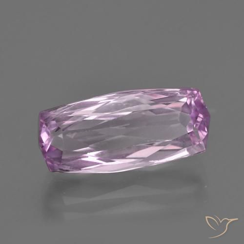 Kunzita Púrpura-violeta rosáceo claro natural de 6.00 ct, Forma Cojín, VS