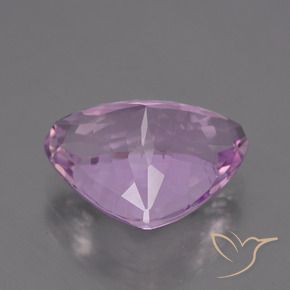 Kunzita Rosado púrpura claro natural de 11.09 ct, Trillón, VS