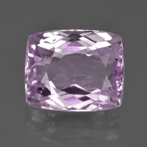Kunzita púrpura natural de 11,27 ct, corte cojín, VS