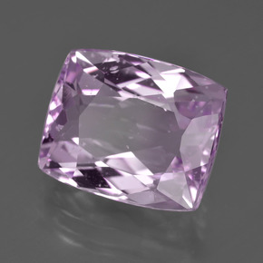 Kunzita púrpura natural de 11,27 ct, corte cojín, VS