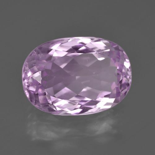 Kunzita Púrpura medio natural de 9.13 ct, Corte Óvalo, VS