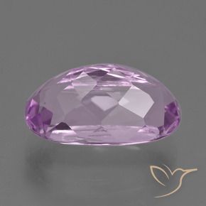 Kunzita Púrpura medio natural de 9.25 ct, Ovalada, VS