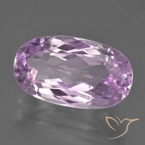 Kunzita Lila natural de 10.12 ct, Ovalada, VS