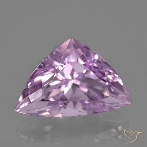 Kunzita Rosado púrpura real natural de 11.15 ct, Trillón, VVS-VS