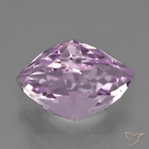 Kunzita Rosado púrpura real natural de 11.15 ct, Trillón, VVS-VS
