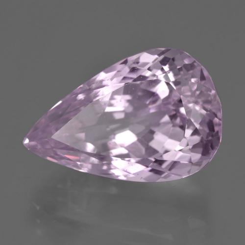 Kunzita rosa natural de 21,75 ct, en forma de pera, VS