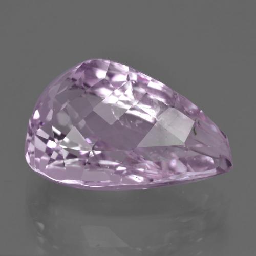 Kunzita rosa natural de 21,75 ct, en forma de pera, VS