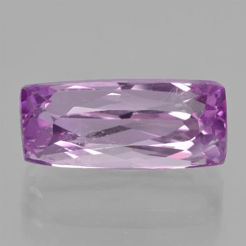 Kunzita púrpura natural de 8,42 ct, corte cojín, VS