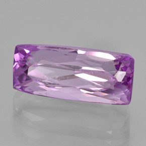 Kunzita púrpura natural de 8,42 ct, corte cojín, VS