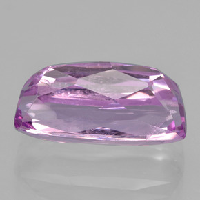 Kunzita púrpura natural de 8,42 ct, corte cojín, VS