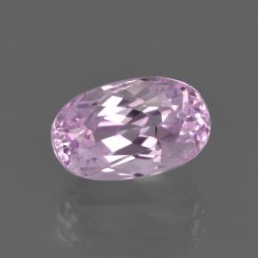 Kunzita rosa natural de 3,67 ct, corte óvalo, VVS-VS