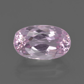 Kunzita rosa natural de 4,58 ct, corte óvalo, VS
